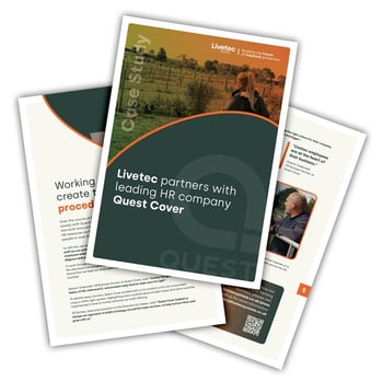 Livetec partners with leading HR company Quest Cover