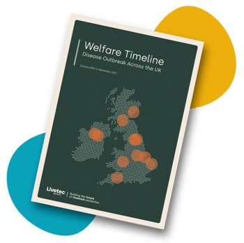 UK non-notifiable disease cases: 2020 to 2021